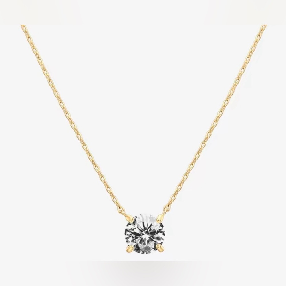 Pavoi 1.5 carat Cubic Zirconia Solitaire pendant necklace